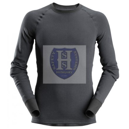 9444 Snickers AllroundWork Aláöltöző szett (LS Shirt+LongJohns) acélszürke, XL