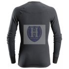 9444 Snickers AllroundWork Aláöltöző szett (LS Shirt+LongJohns) acélszürke, XXL