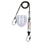 Cofra SAVERYK 2m 1PZ   (ASSORB+CORD) ENERGIAELNYELŐ 2 MÉTER KÖTÉLLEL, KÉT KARABINERREL -