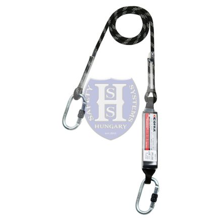 Cofra SAVERYK 2m 1PZ   (ASSORB+CORD) ENERGIAELNYELŐ 2 MÉTER KÖTÉLLEL, KÉT KARABINERREL -