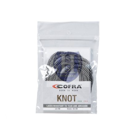 Cofra KNOT FEKETE/GYÖNGY CM.90 CIPŐFŰZŐ