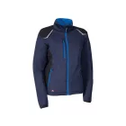 Cofra Tilburg rePet Cipzáras Stretch pulóver, navy/fekete/royal kék