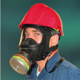 MSA 3 S teljes álarc (EN 136 3. Osztály) zsinórmenetes