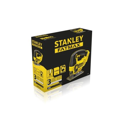 Stanley FatMax 18V-os dekopírfűrész akku és töltő nélkül (FMC650B) 