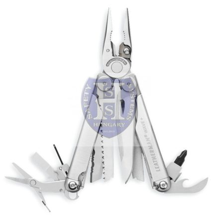 Leatherman Wave Plus multiszerszám, natur, fekete gyöngyvászon tokkal