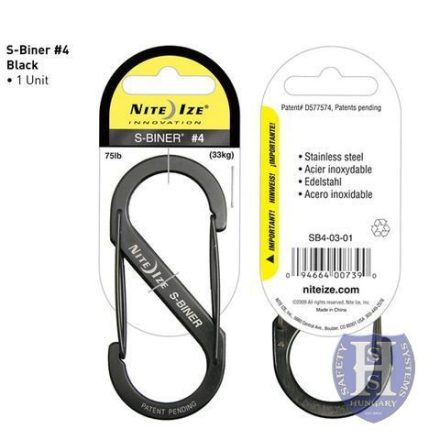 NiteIze S karabiner #4 ( max 33kg)