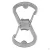 Nite Ize Ahhh ...™ sörnyitó karabiner, acél
