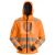 Snickers, AllroundWork, High-Vis FZ kapucnis pulóver CL2/CL3