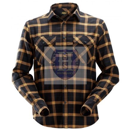 8516 Snickers, AllroundWork, Flannel Checked LS ing