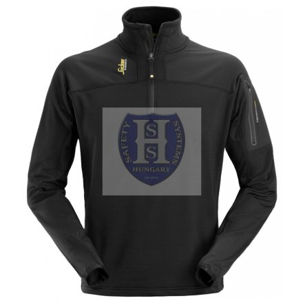9435 Snickers, Body Mapping 1/2 Zip Micro Fleece